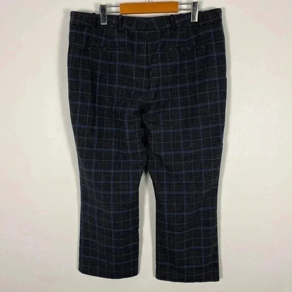 Lewit Black and Blue Plaid Pants - Picture 2 of 7